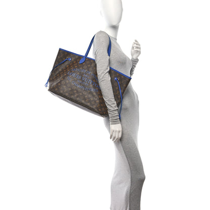 Louis Vuitton Monogram Articles de Voyage Ikat Neverfull GM Grand Blue 2 of 9