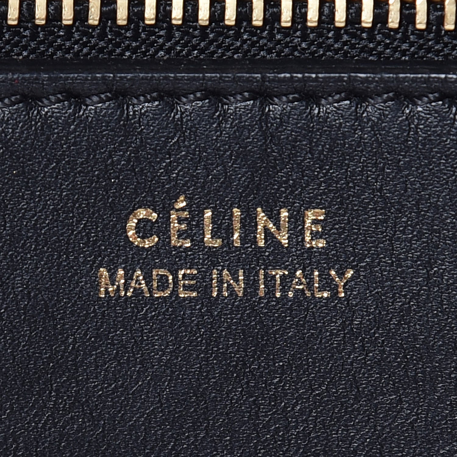 Celine Smooth Calfskin Large Tie Knot Tote Black 7 of 25
