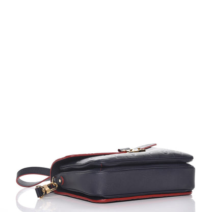 Louis Vuitton Empreinte Pochette Metis Marine Rouge 5 of 9