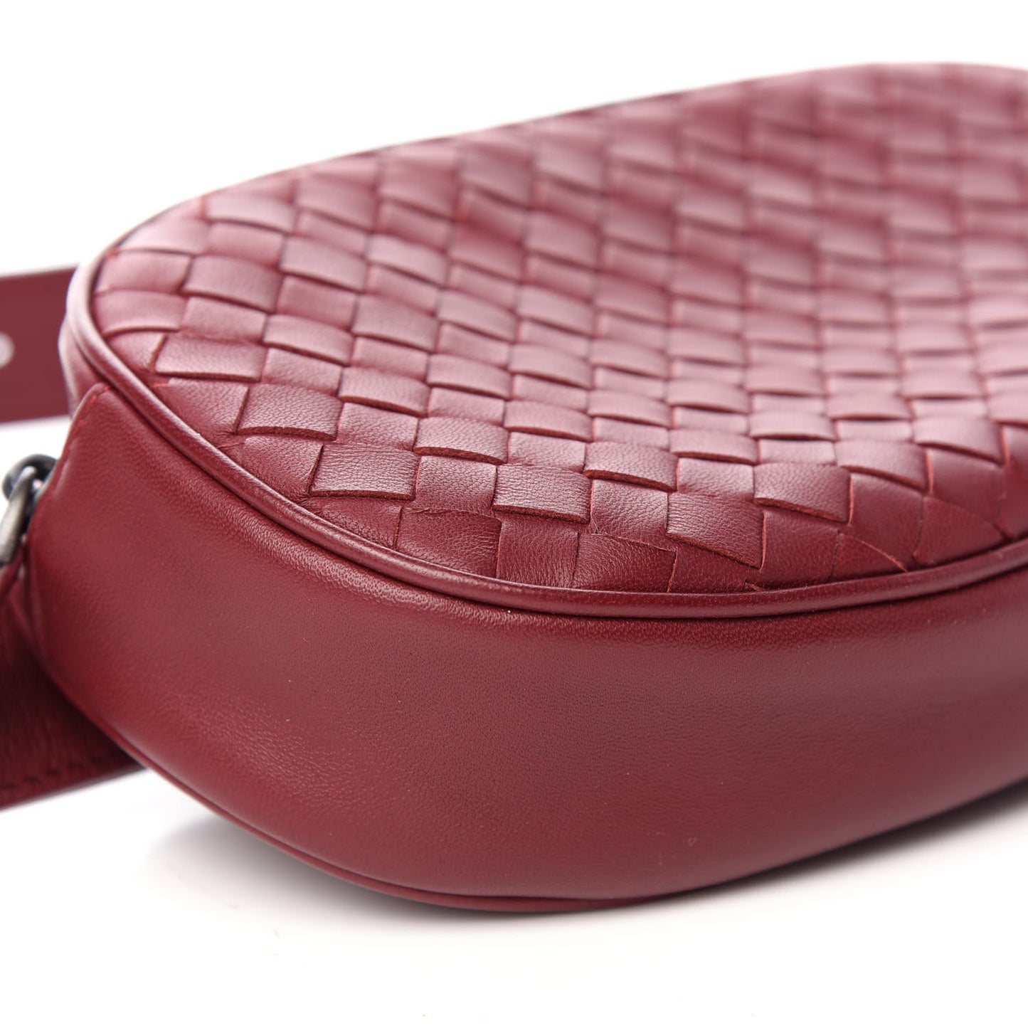 Nappa Intrecciato Belt Bag Eclipse