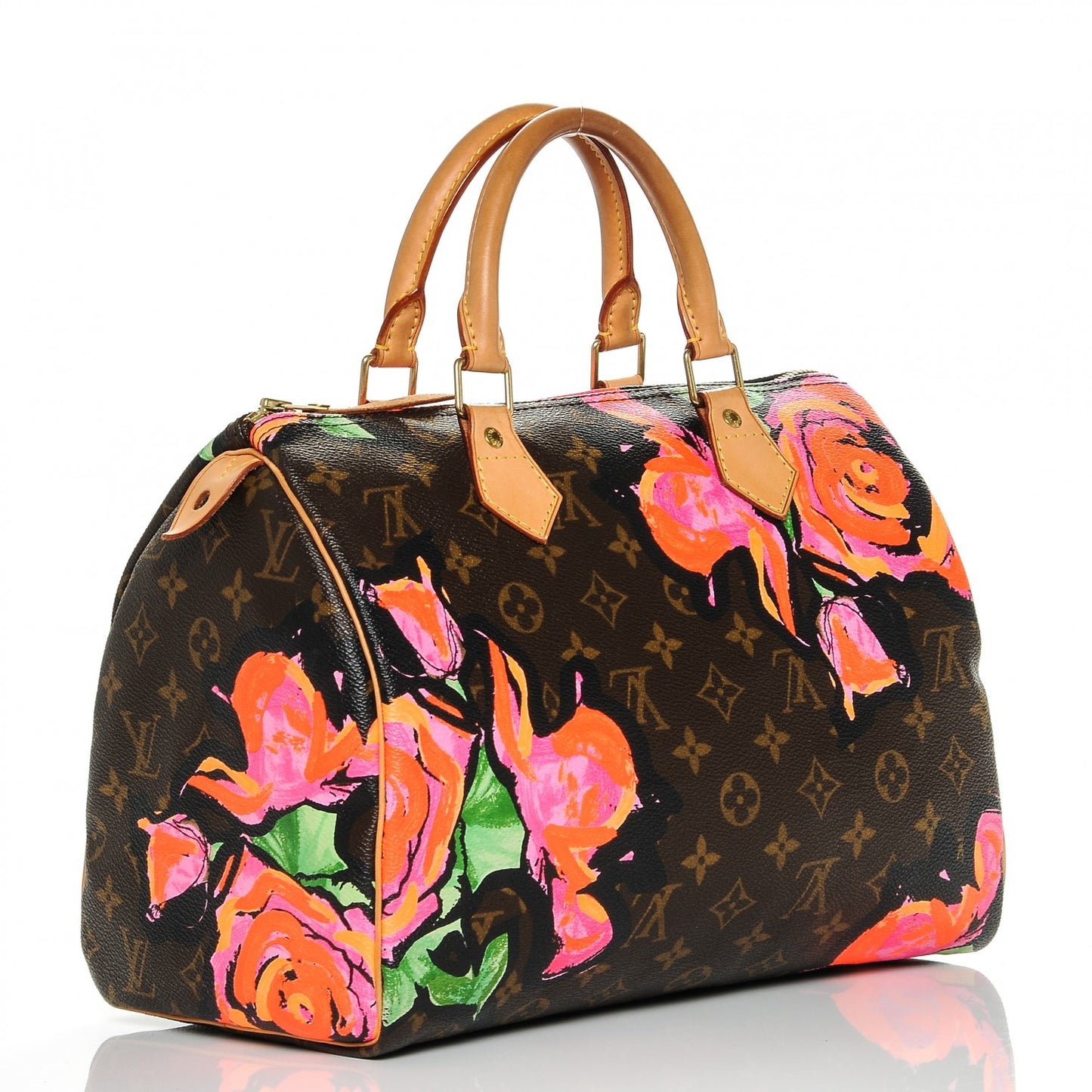 Monogram Roses Speedy 30
