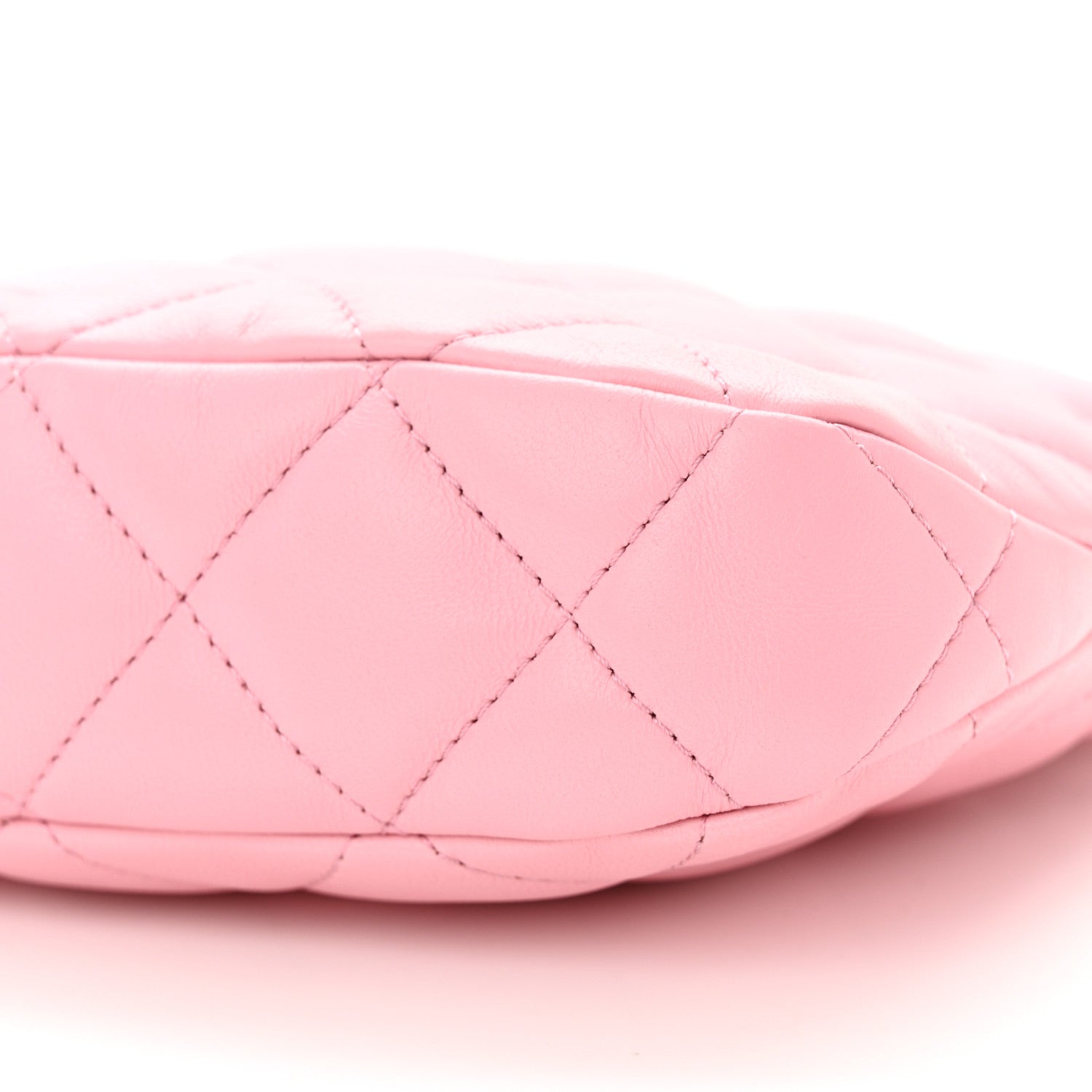 Chanel Lambskin Quilted CC Links Hobo Light Pink 10 of 11