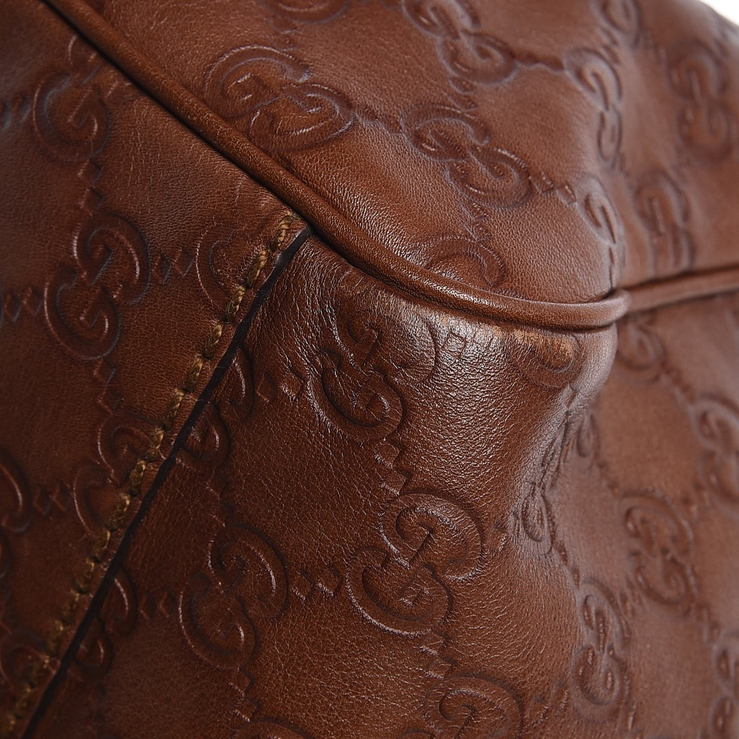 Guccissima Medium Sukey Tote Brown