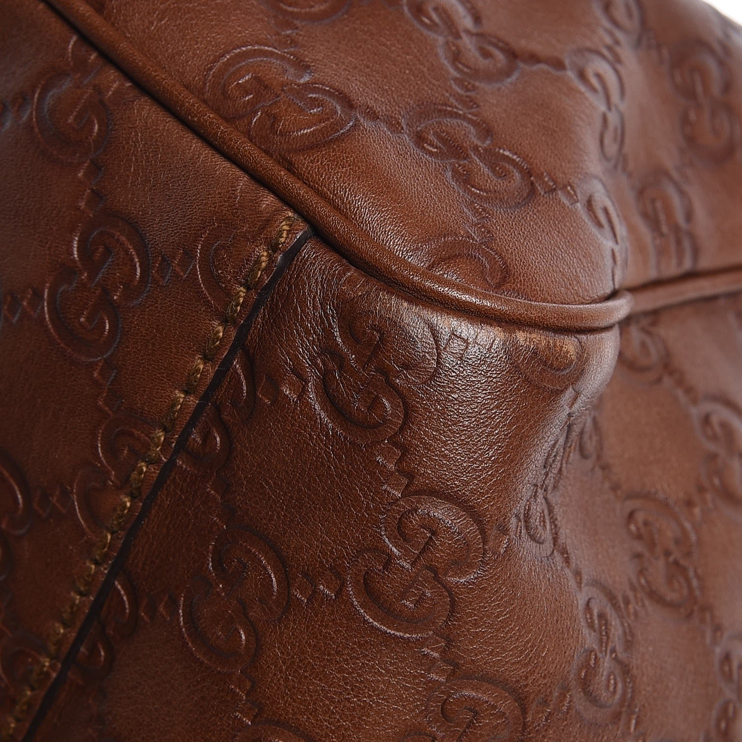 Gucci Guccissima Medium Sukey Tote Brown 11 of 11
