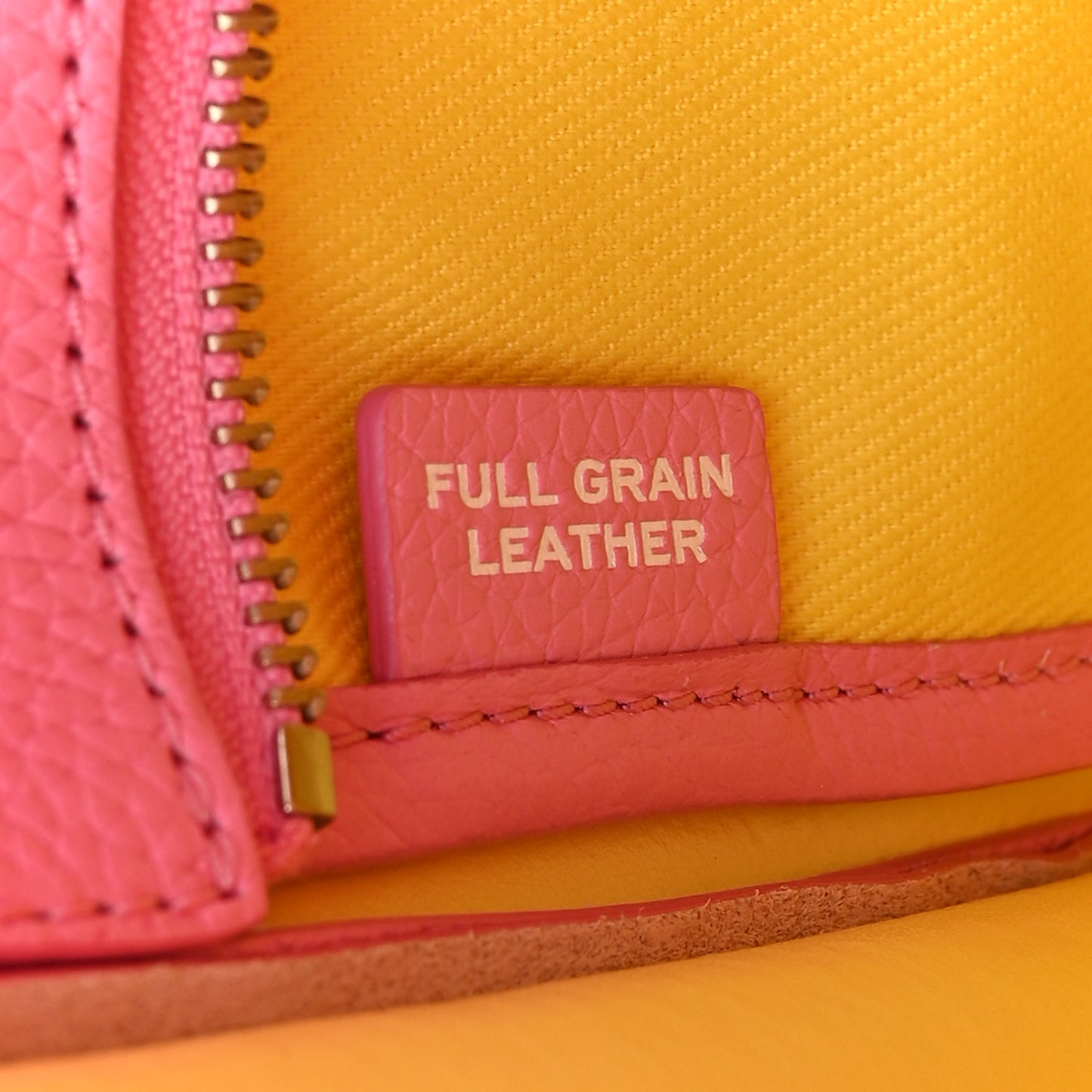 Grained Calfskin Small The Tote Bag Petal Pink