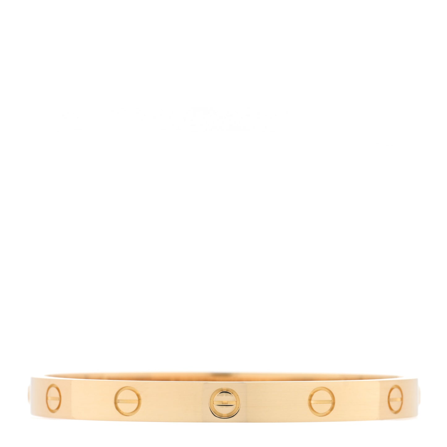 18K Yellow Gold LOVE Bracelet 17