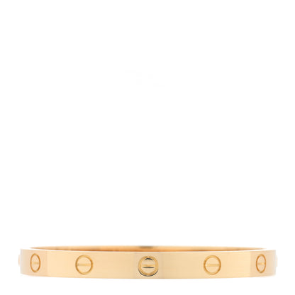Cartier 18K Yellow Gold LOVE Bracelet 17 2 of 8