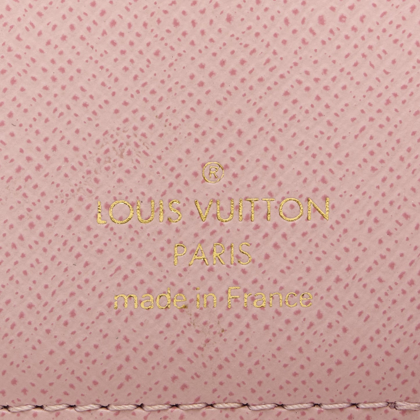 Monogram Zoe Wallet Rose Ballerine