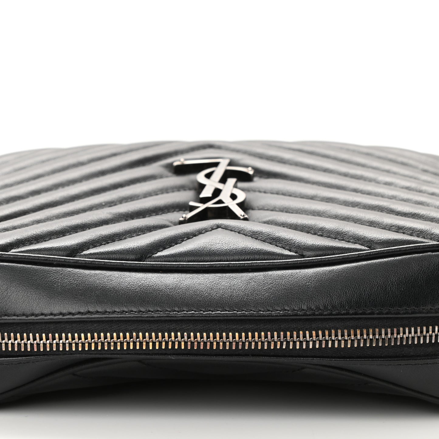 Calfskin Matelasse Monogram Lou Camera Bag Sea Pebble