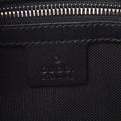 Gucci Soft GG Supreme Monogram Web Belt Bag Black Grey 8 of 9