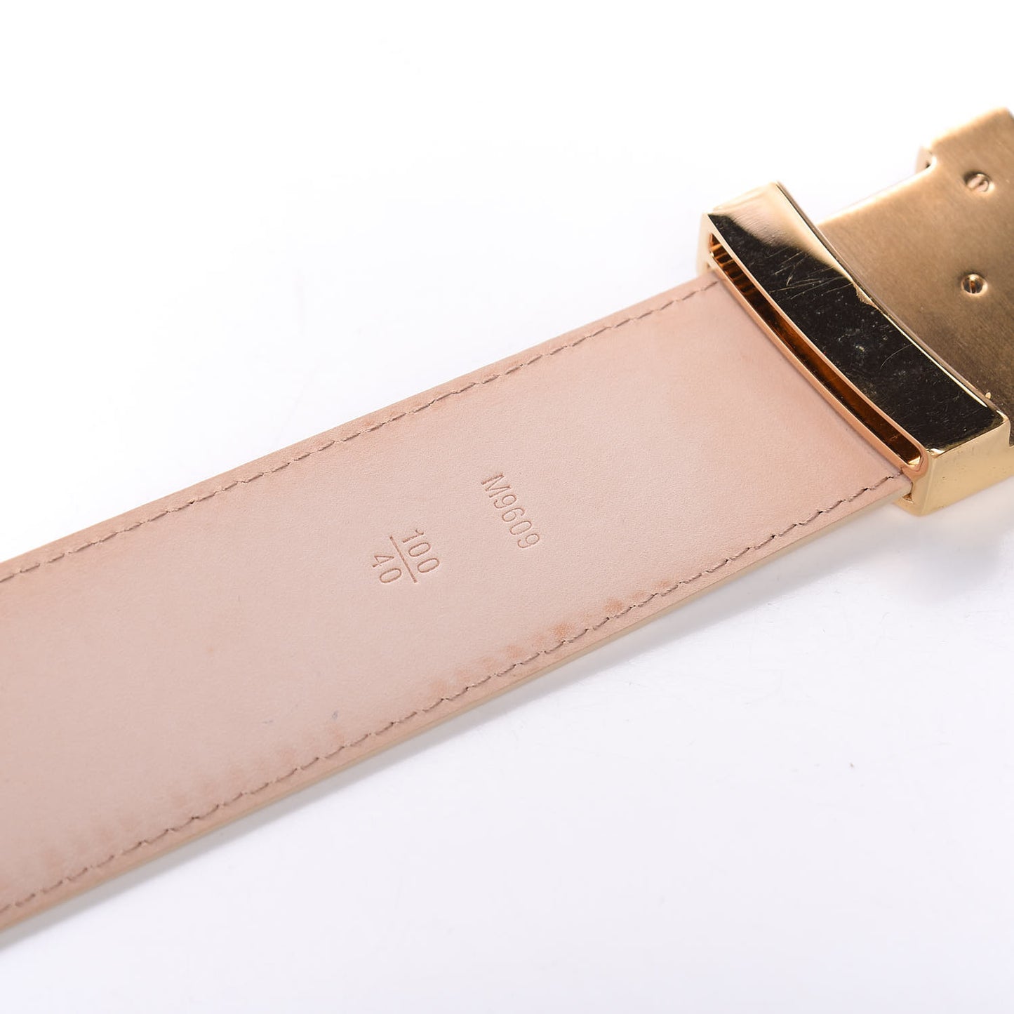 Damier Azur LV Initiales Belt 100 40