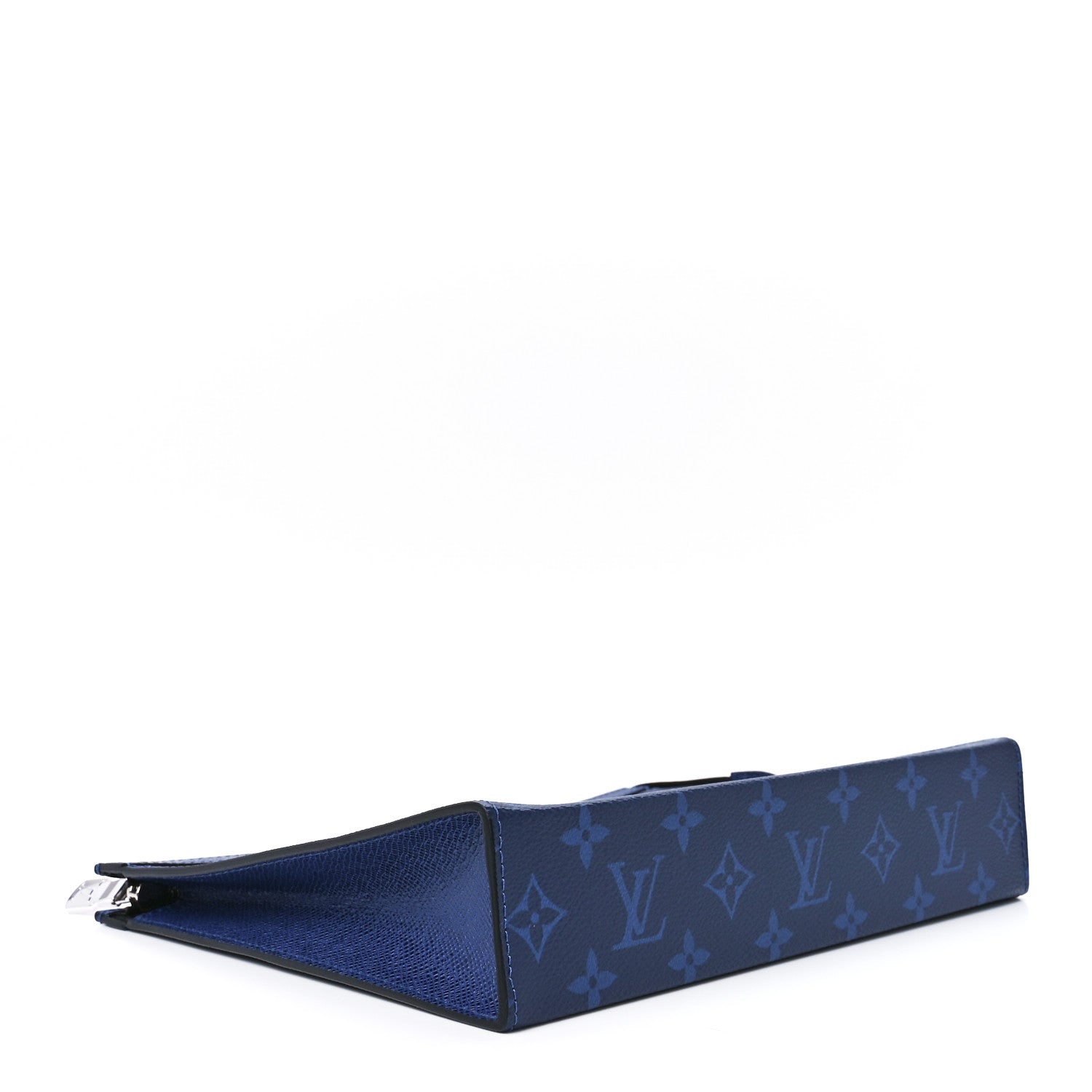 Louis Vuitton Monogram Eclipse Pochette Voyage MM Pacific Blue 4 of 11