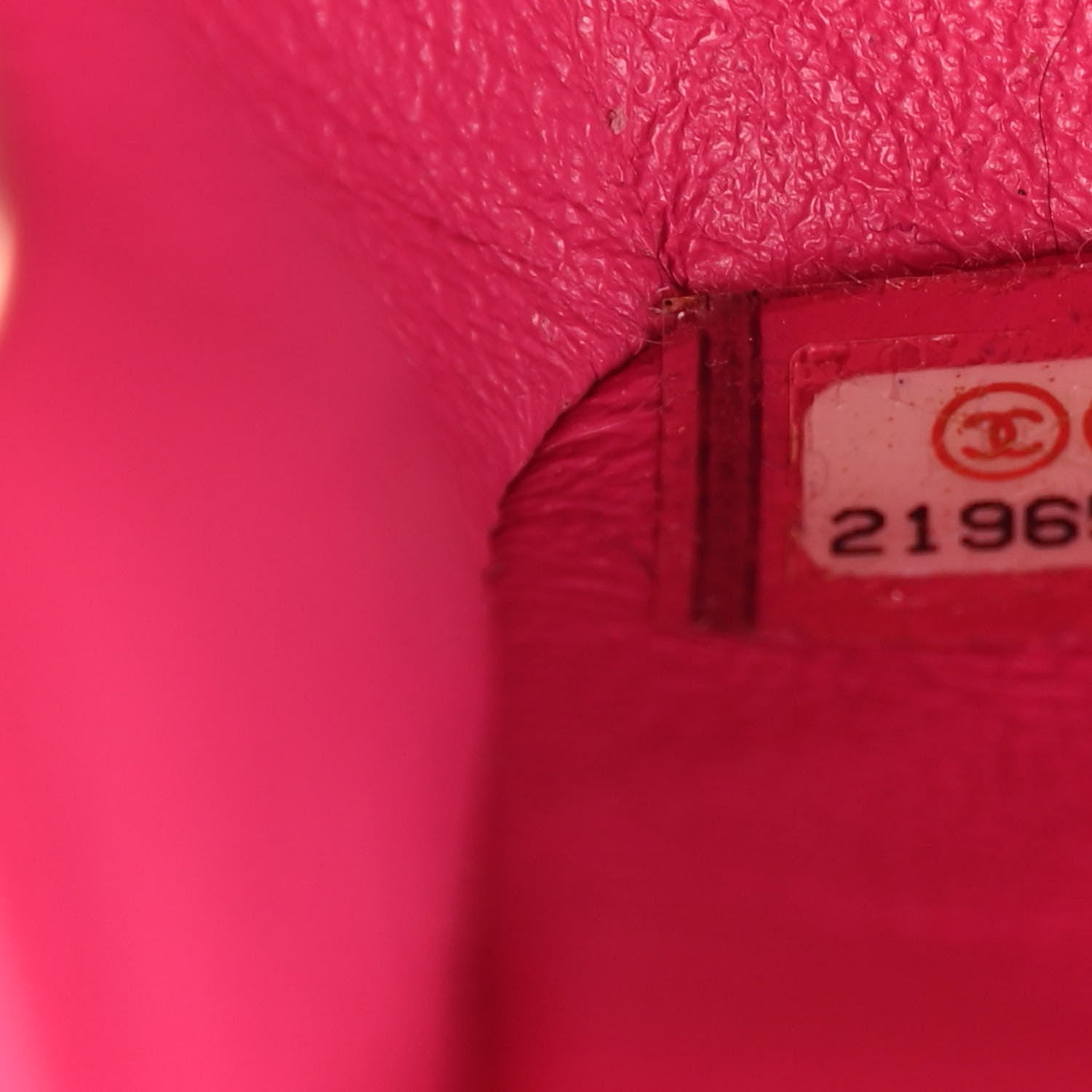 Chanel Lambskin Quilted Mini Rectangular Flap Fuchsia 6 of 11