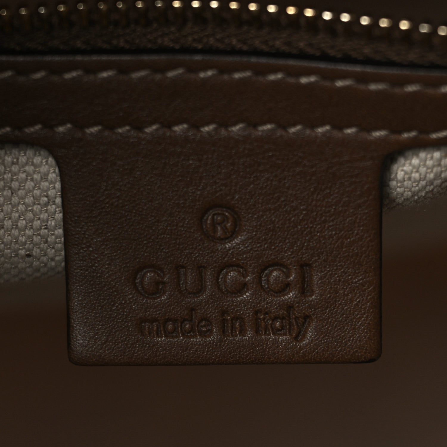 Gucci GG Supreme Monogram Calfskin Medium Nice Boston New Mystic White Beige Brown 6 of 8