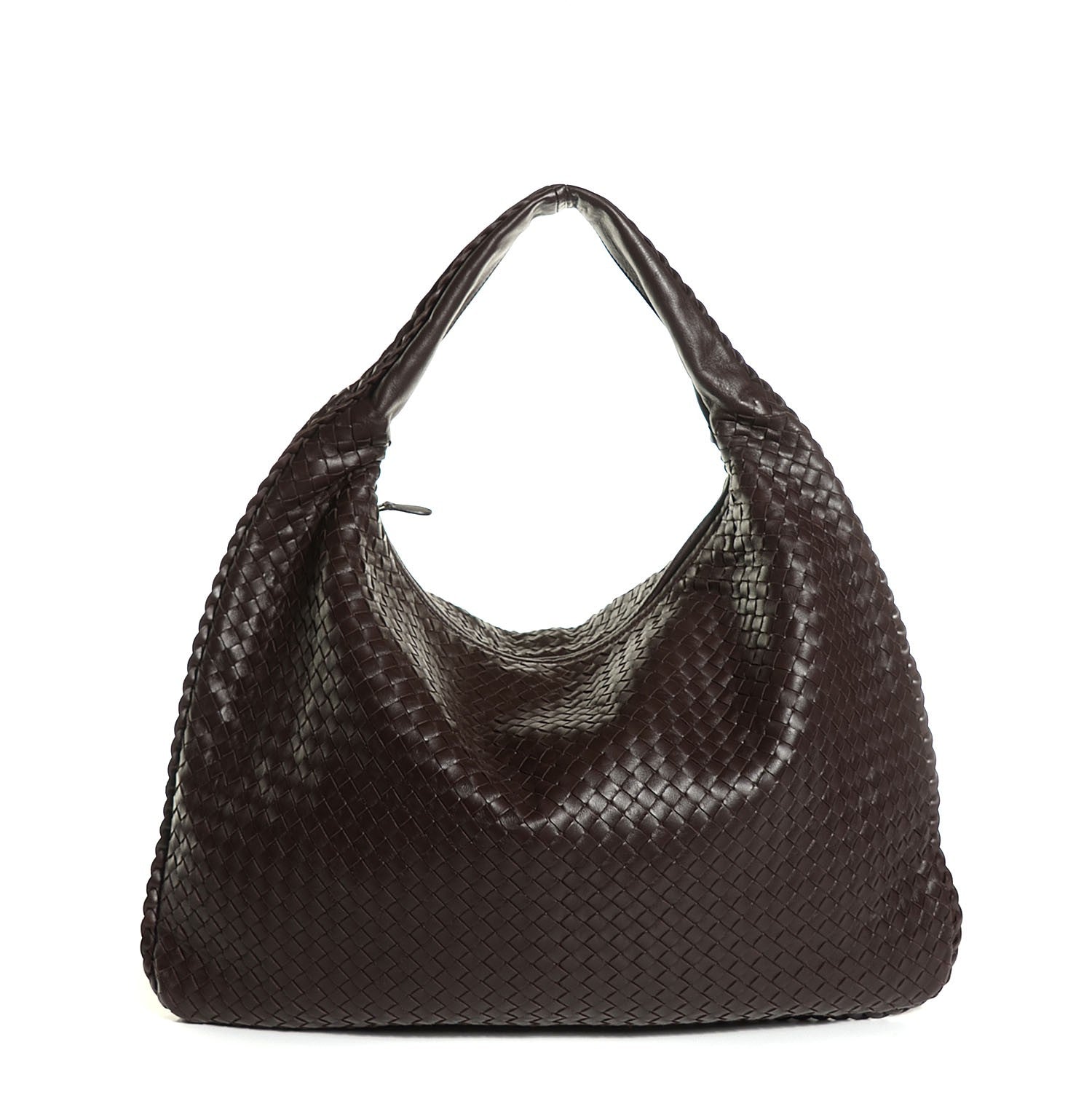Bottega Veneta Nappa Intrecciato Maxi Veneta Hobo Ebano 1 of 9