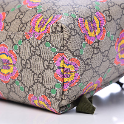 Gucci GG Supreme Monogram Childrens Butterfly Backpack 9 of 10