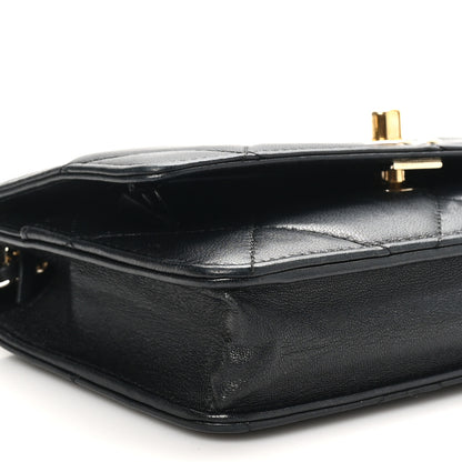 Chanel Lambskin Quilted Trendy CC Wallet On Chain WOC Black 10 of 13