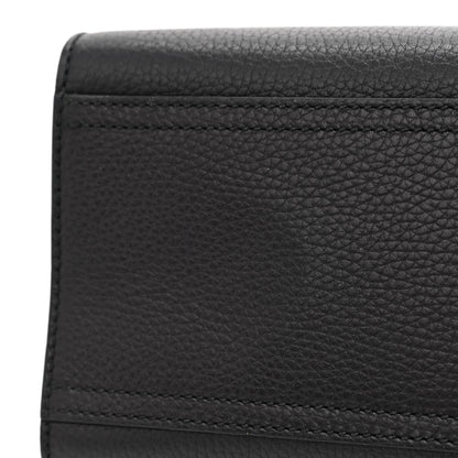 Gucci Calfskin Small GG Marmont Top Handle Bag Black 11 of 12