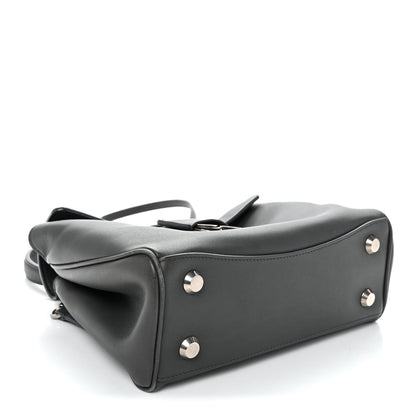 Balenciaga Natural Smooth Calfskin Mini Rodeo Top Handle Handbag Grey 4 of 11