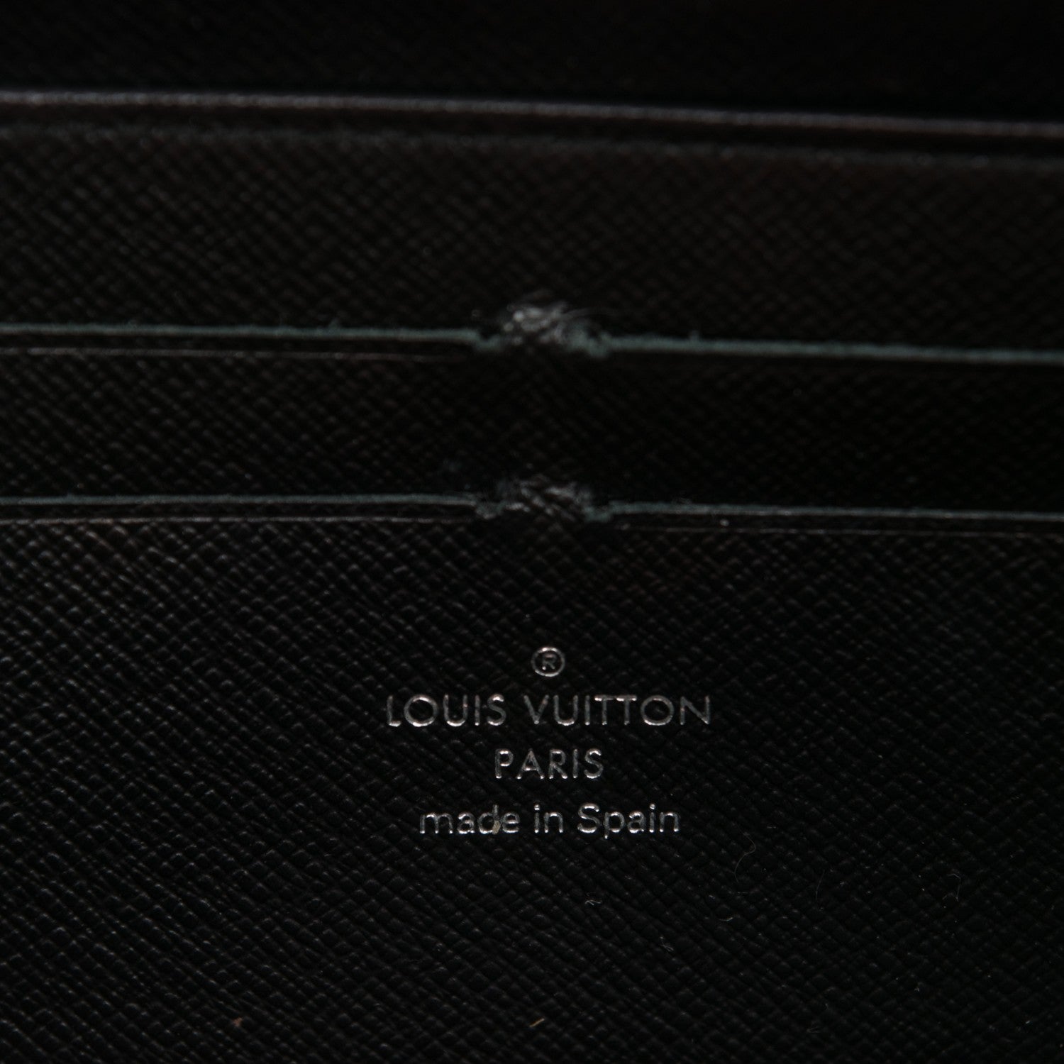 Louis Vuitton Epi Zippy Wallet Black 6 of 7