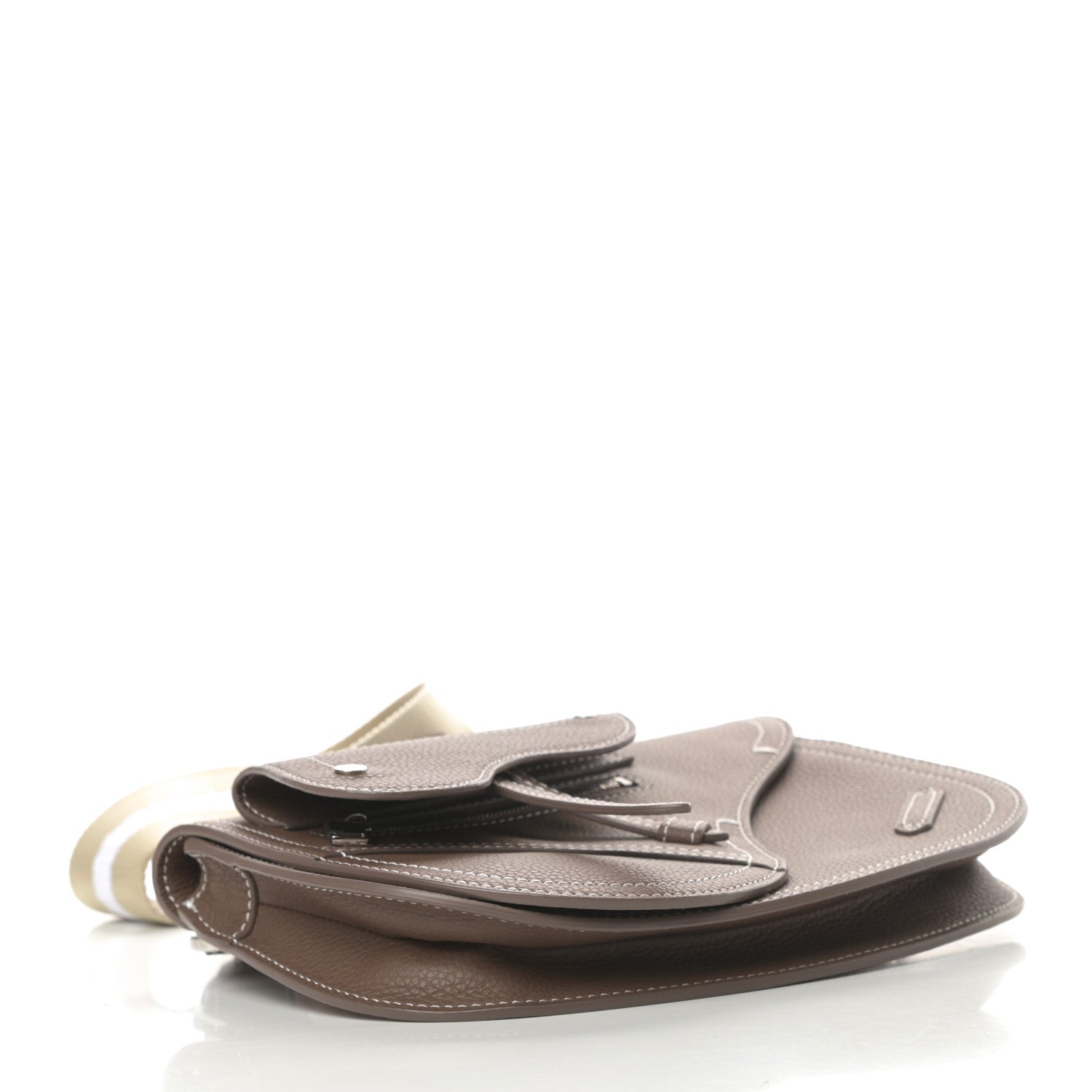 Christian Dior X KAWS Grained Calfskin Saddle Pouch Marron Multicolor 4 of 13