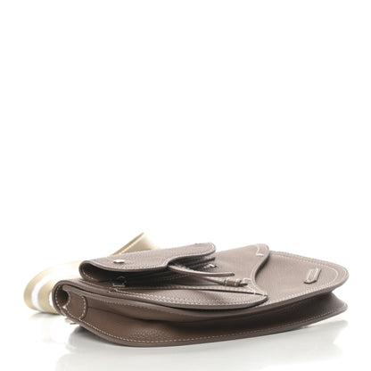 Christian Dior X KAWS Grained Calfskin Saddle Pouch Marron Multicolor 4 of 13