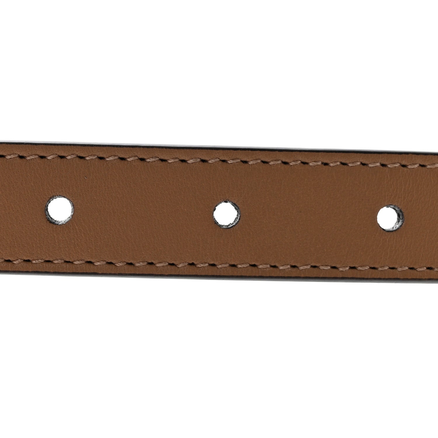 Gucci Moon Calfskin Double G 20mm Belt 90 36 Natural Tan 4 of 5