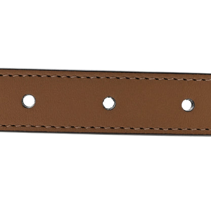 Gucci Moon Calfskin Double G 20mm Belt 90 36 Natural Tan 4 of 5