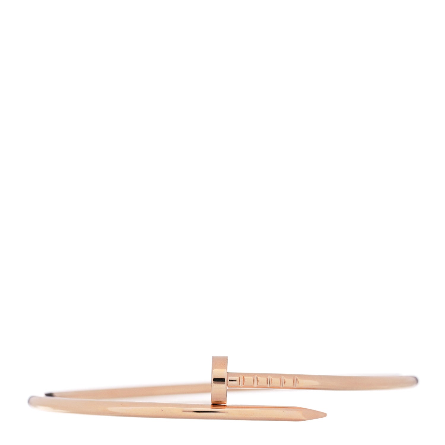Cartier 18K Pink Gold Small Juste Un Clou Bracelet 17 1 of 4