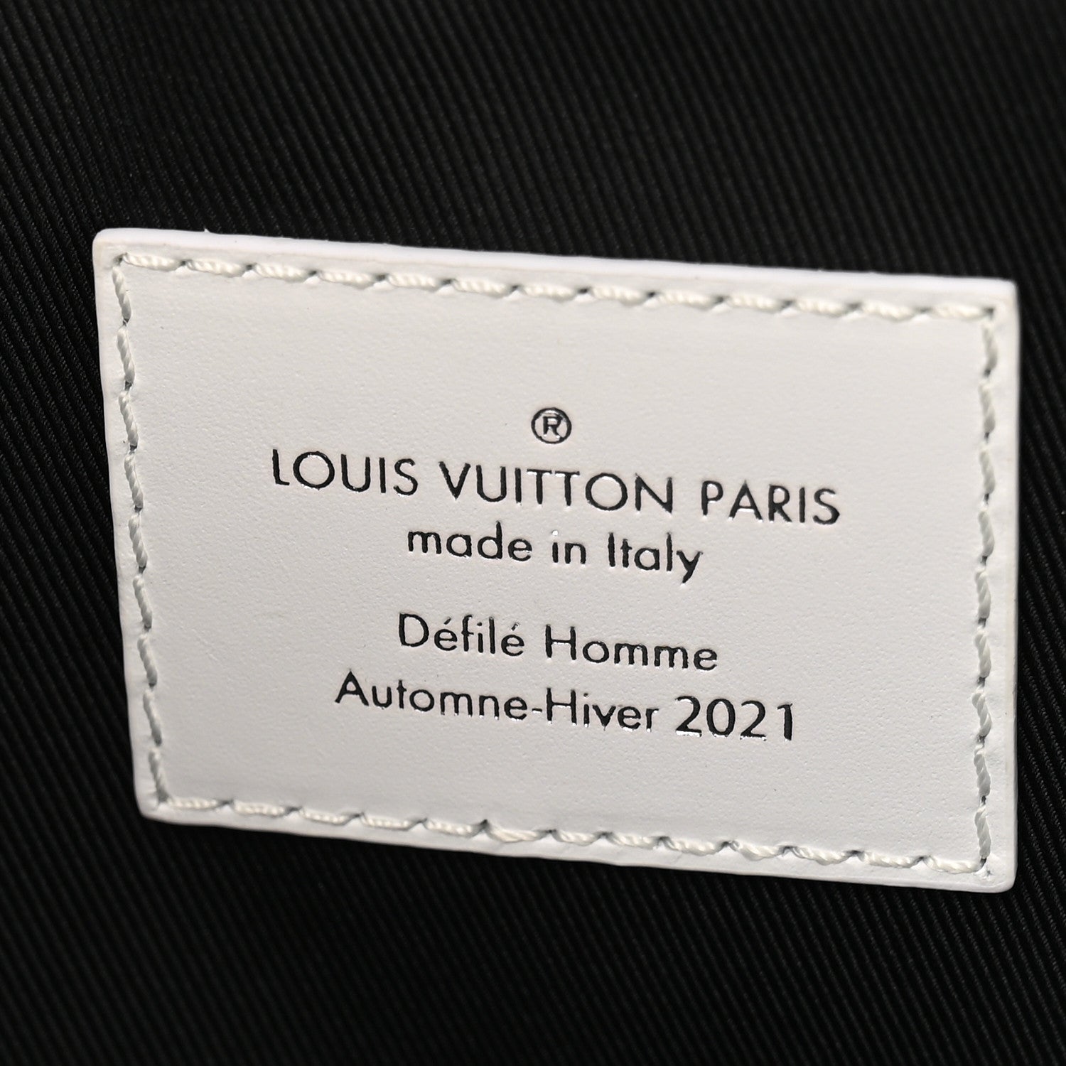 Louis Vuitton Calfskin Newspaper Print Pouch 6 of 10