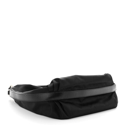 Prada Tessuto Nylon Saffiano Sacca Shoulder Bag Black 4 of 9