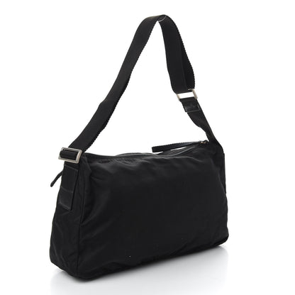 Prada Nylon Tessuto Messenger Bag Black 2 of 7