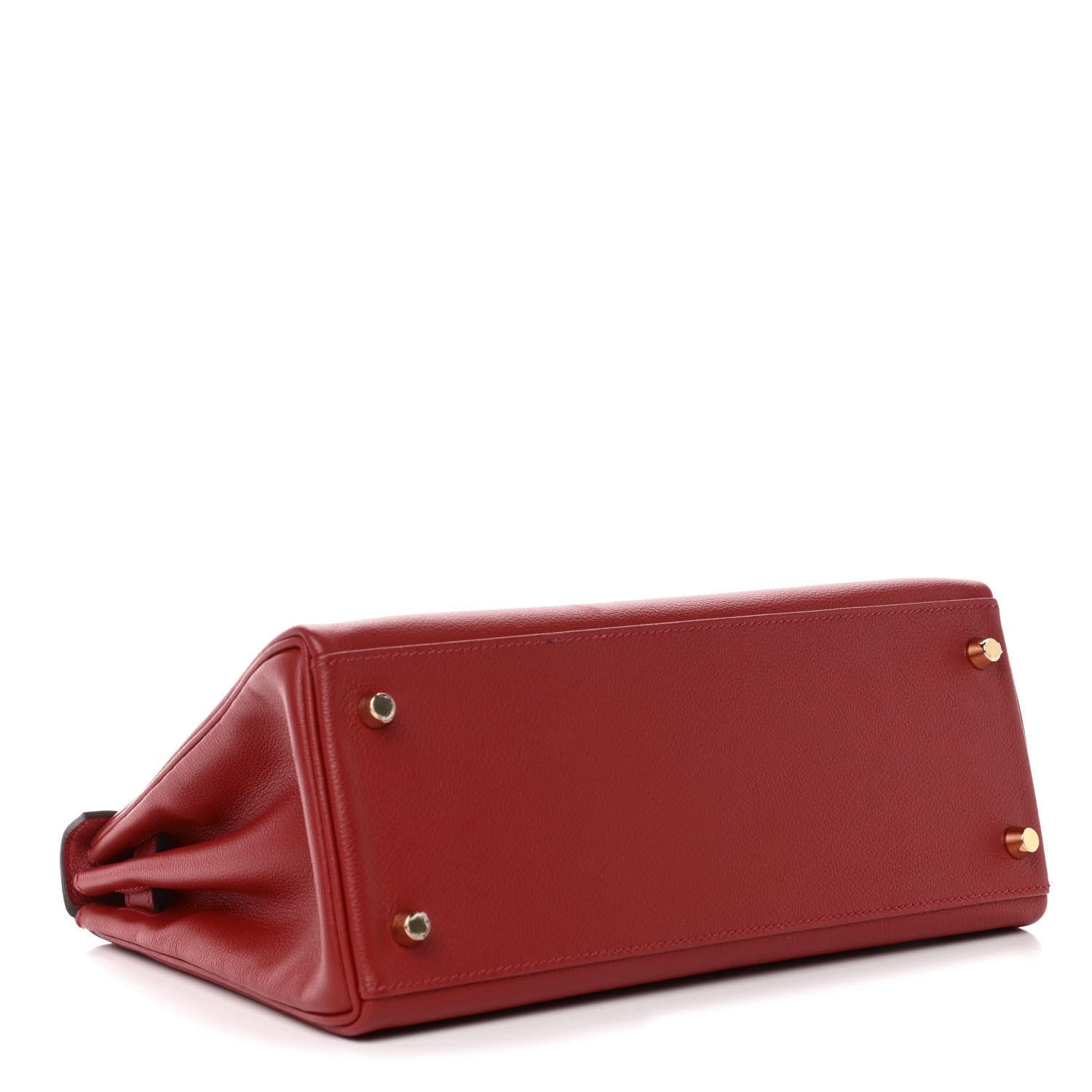 Hermes Evercolor Kelly Retourne 28 Rouge Casaque 3 of 13
