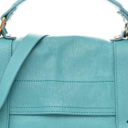 Proenza Schouler Lambskin Large PS1 Satchel Lagoon 9 of 12