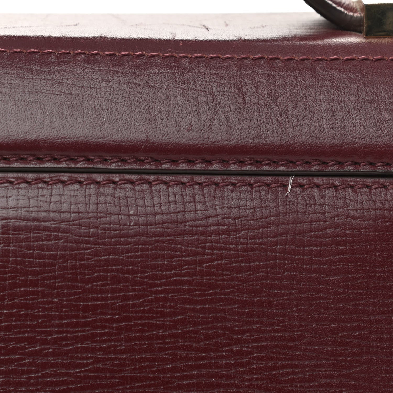Givenchy Textured Calfskin Mini Pandora Box Chain Crossbody Bag Oxblood 11 of 16