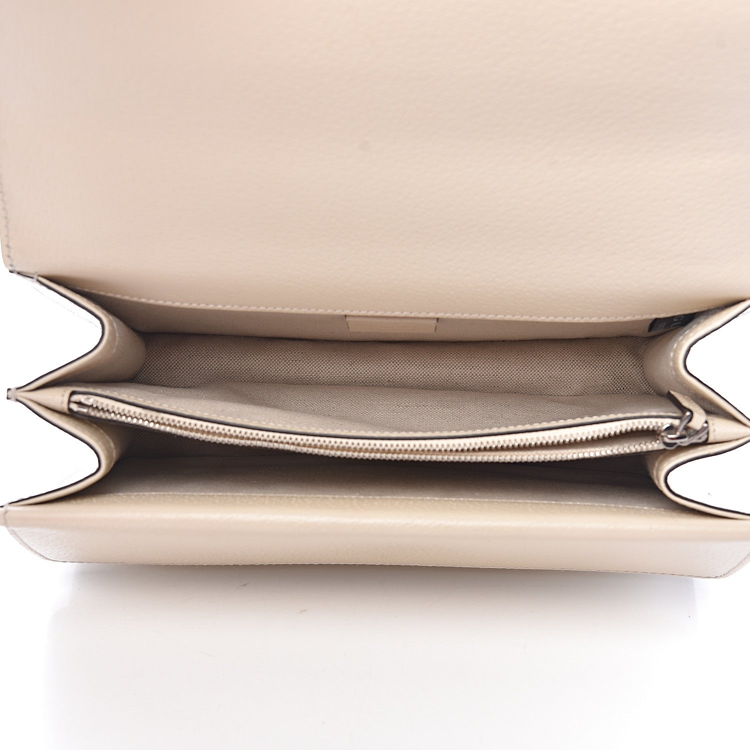 Gucci Textured Calfskin Crystal Small Dionysus Shoulder Bag Mystic White 5 of 12