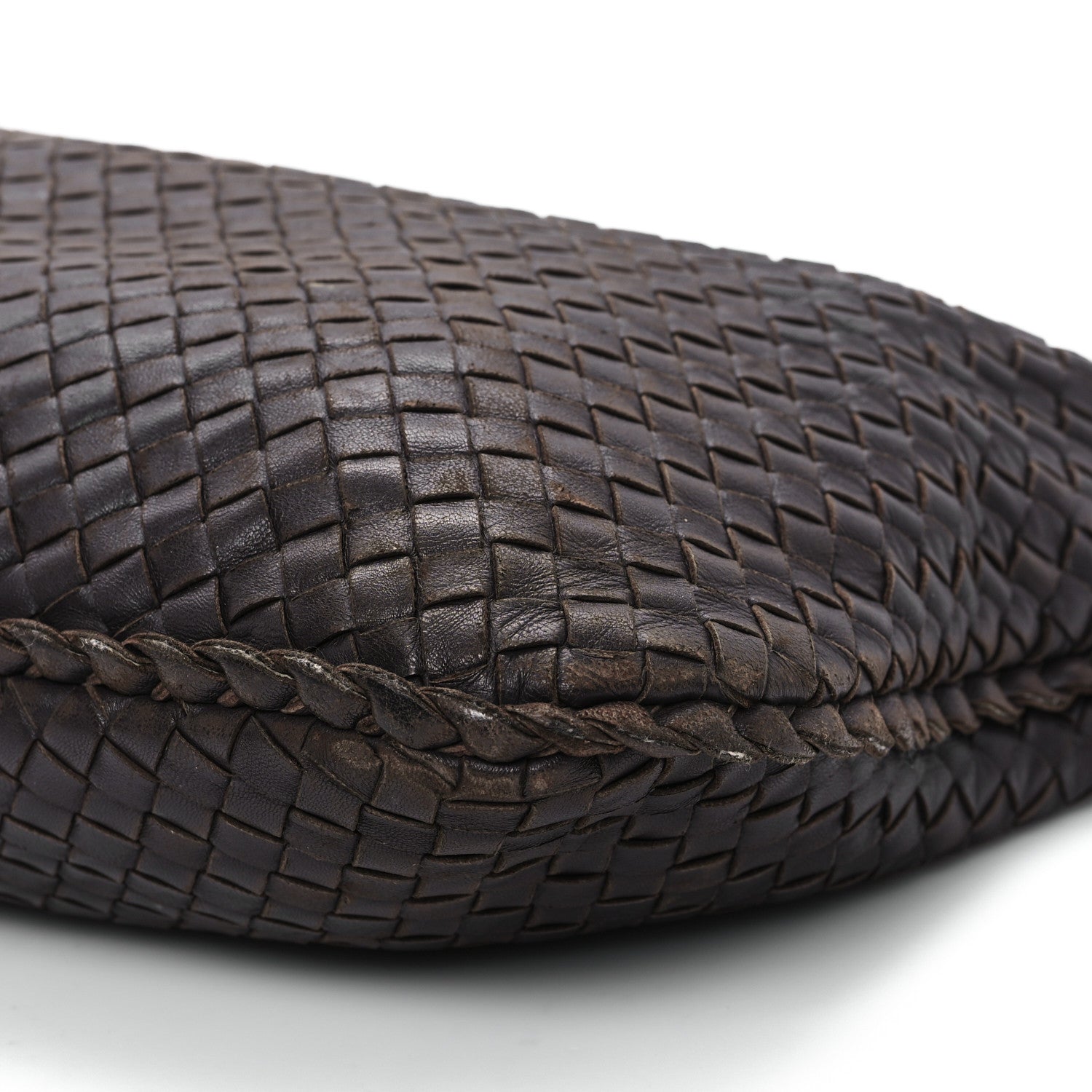 Bottega Veneta Nappa Intrecciato Large Veneta Hobo Ebano 9 of 14