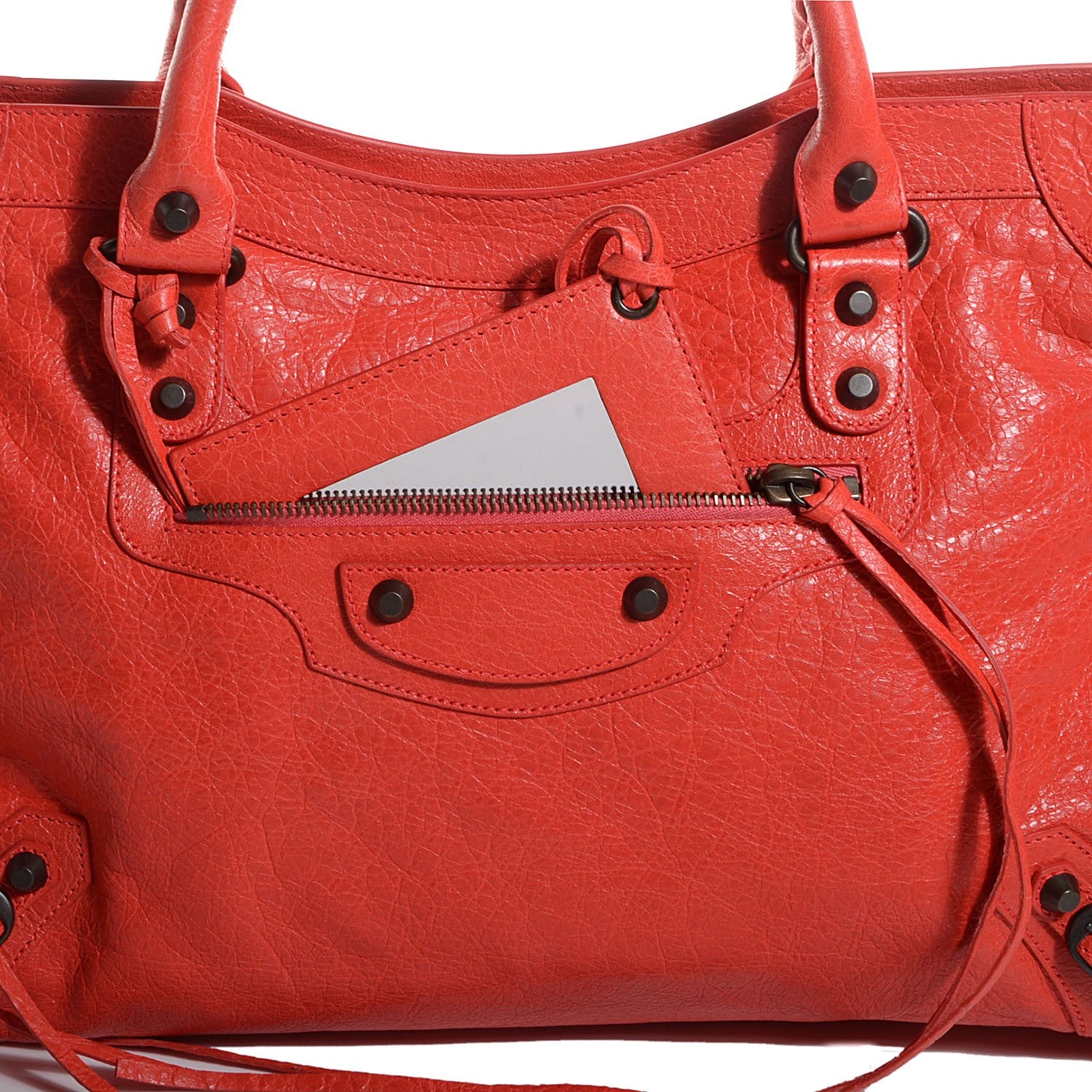 Balenciaga Agneau Classic Hardware City Rose Corail 7 of 12
