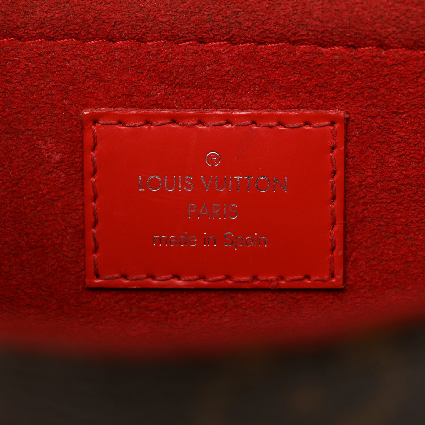 Monogram Epi Saint Michel Coquelicot