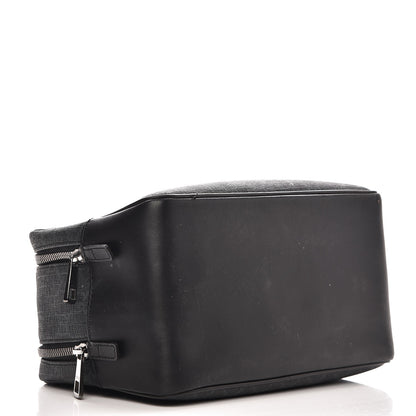 Gucci GG Supreme Monogram Toiletry Case Black Grey 4 of 14