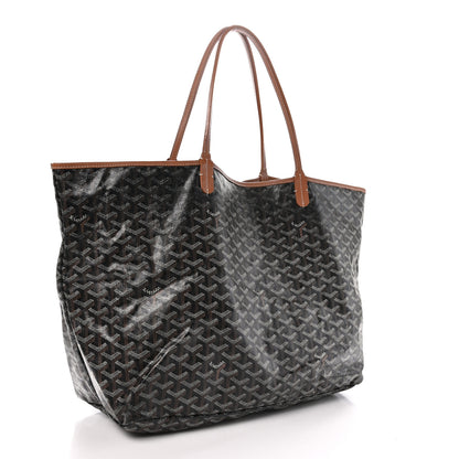 Goyard Goyardine Saint Louis GM Black Gold 4 of 13