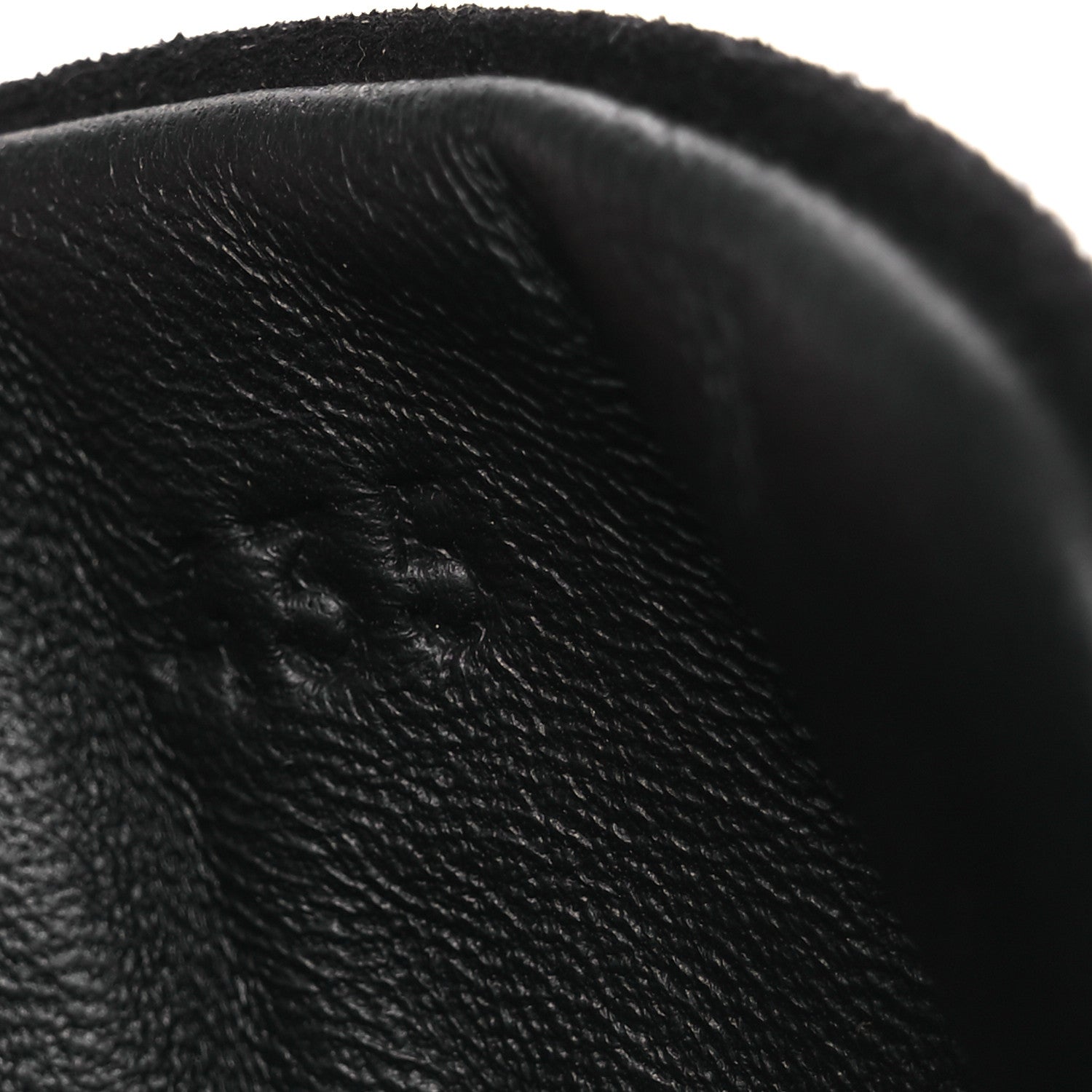 Hermes Goatskin Suede Goatskin Mens Bouncing Sneakers 43.5 Black 11 of 12