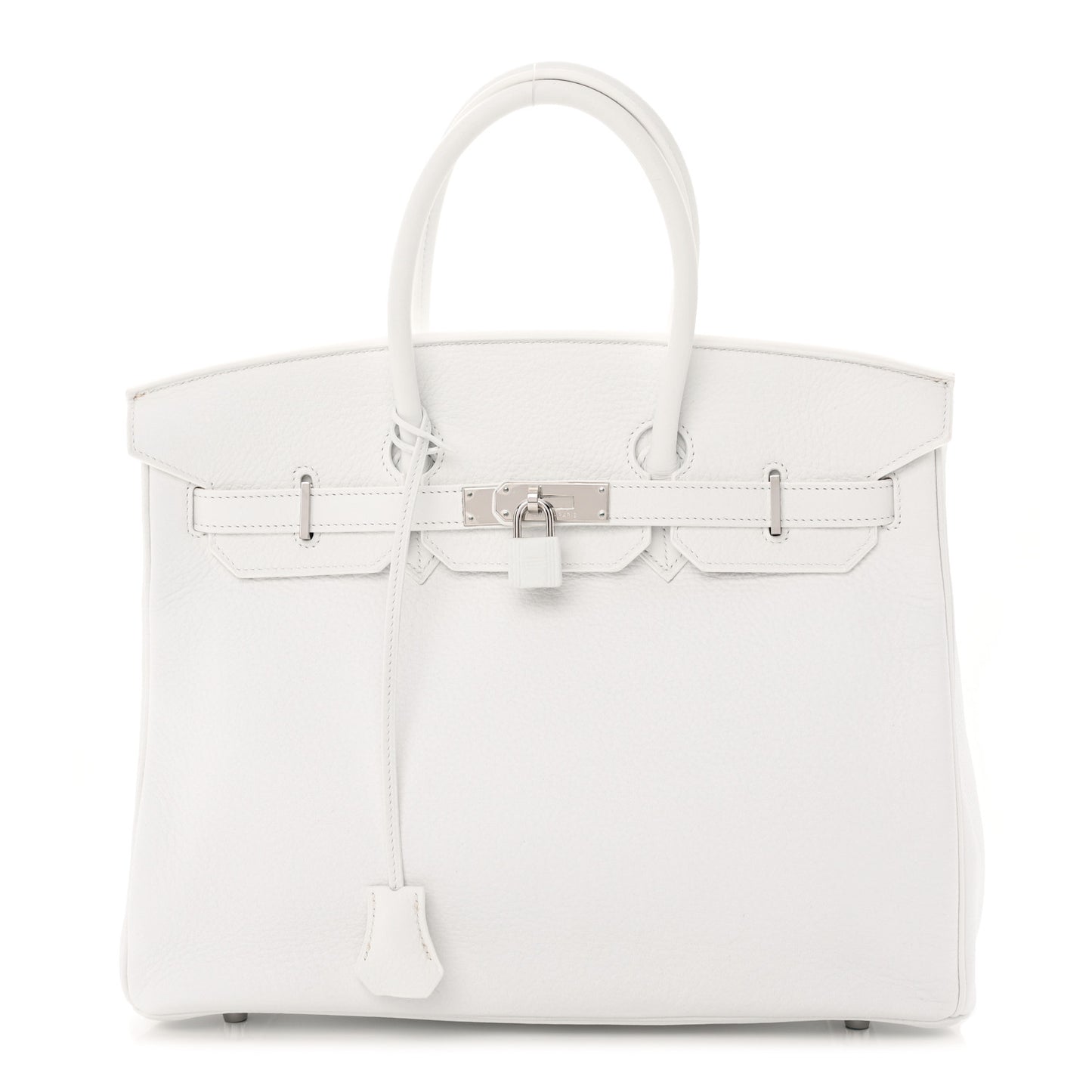 Taurillon Clemence Birkin 35 White