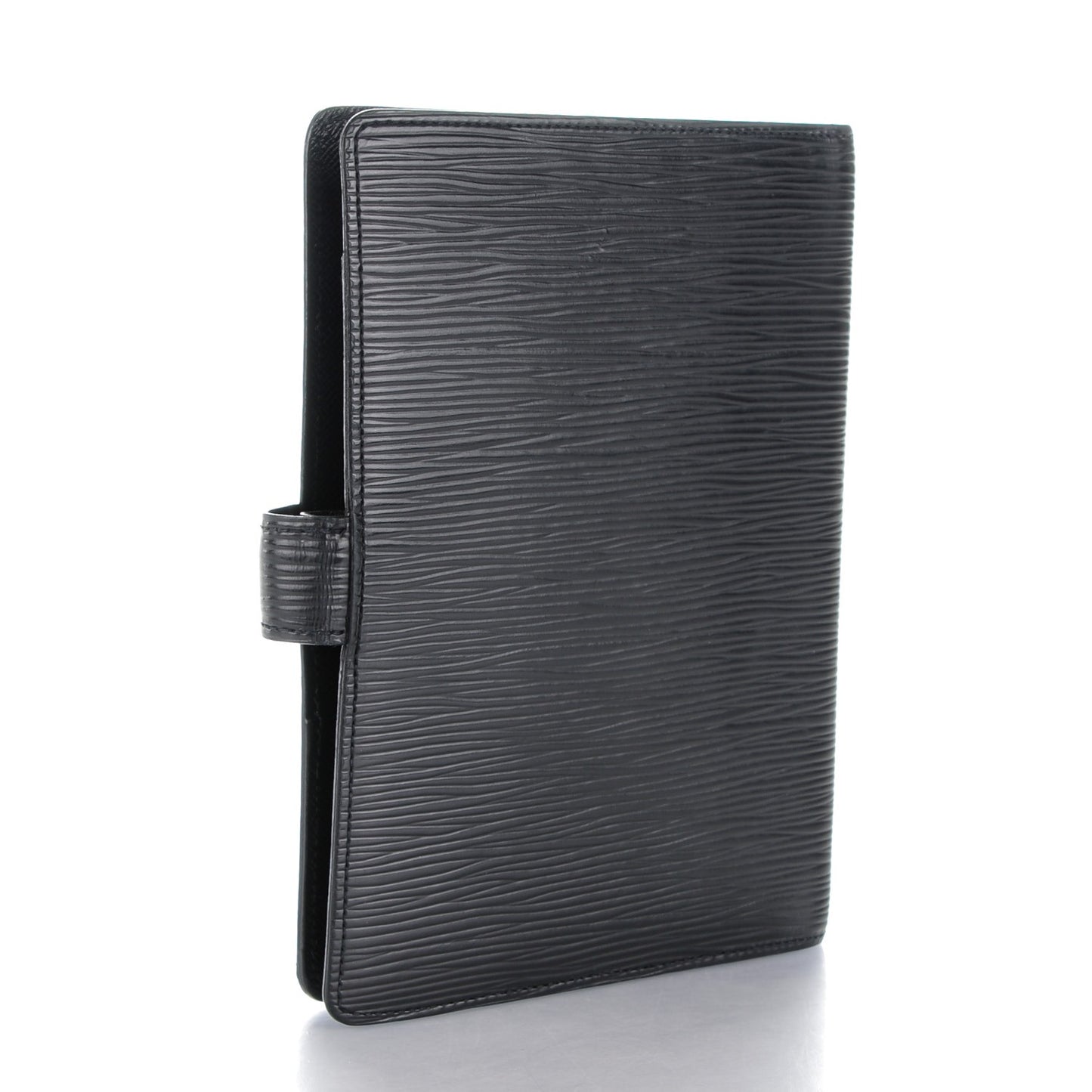 Epi Medium Ring Agenda Cover Black