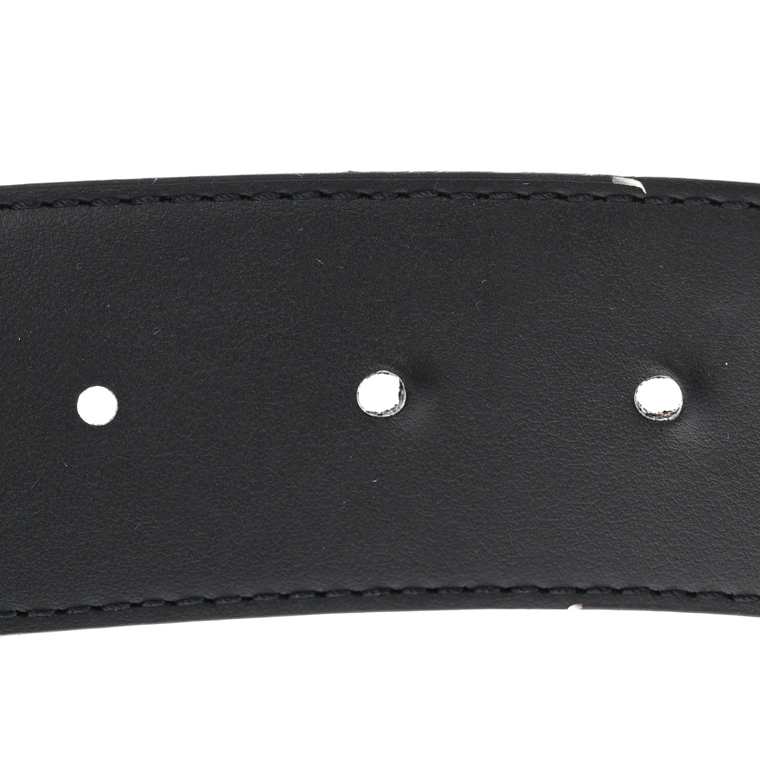 Louis Vuitton Monogram Eclipse Taigarama 40mm LV Initiales Reversible Belt 90 36 Black 5 of 8
