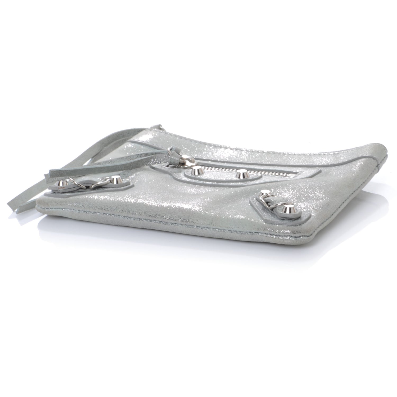 Balenciaga Calfskin Milkyway Coin Purse Aigue Marine 4 of 6