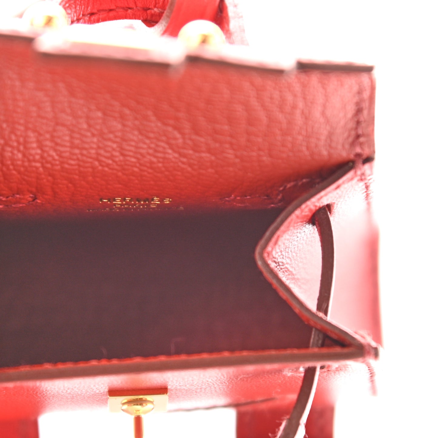 Tadelakt Chevre Mysore Kelly Quelle Idole Bag Charm Rose Sakura Sanguine Nata Sesame