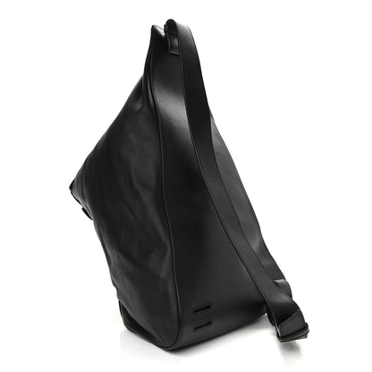 Loewe Grained Calfskin Sling Hobo Black 3 of 10