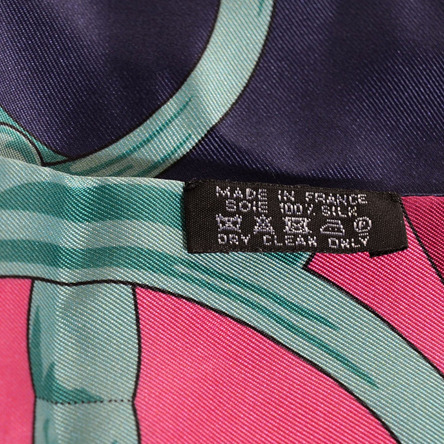 Silk Eperon D'Or Remix Maxi Twilly Rose Indien Cassis Vert