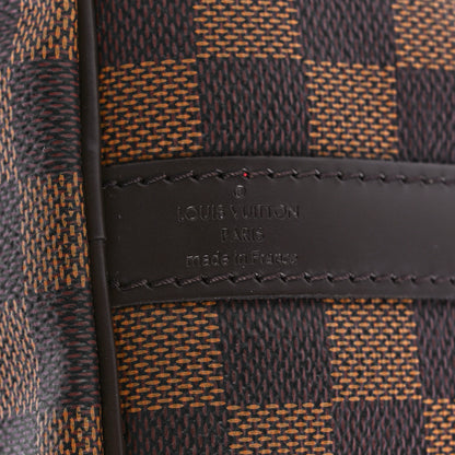Louis Vuitton Damier Ebene Speedy Bandouliere 30 7 of 11